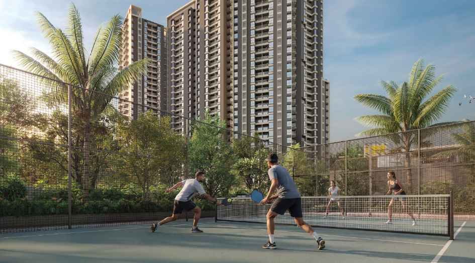 Mangalam-Momento-Amenities-Pickleball-Court